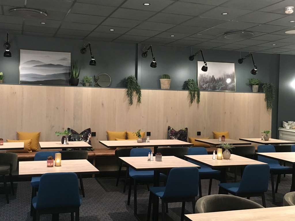 Thon Partner Hotel Central Елверум Ресторант снимка