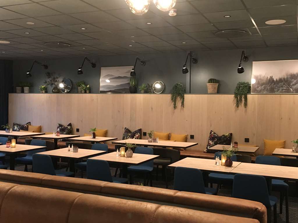 Thon Partner Hotel Central Елверум Ресторант снимка
